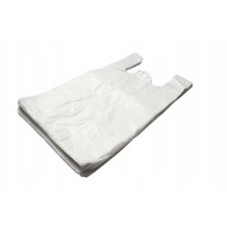 Reklamówka HDPE 30/8/55 BIAŁA 12 mq a`150