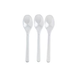 łyżeczka transparentna 12,5 cm  a`50