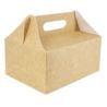 Pudełko cukiernicze z rączką 190x140x90 Kraft a`50