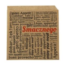 Torebka Hamburger duży 175 x 170 a`200 Smacznego