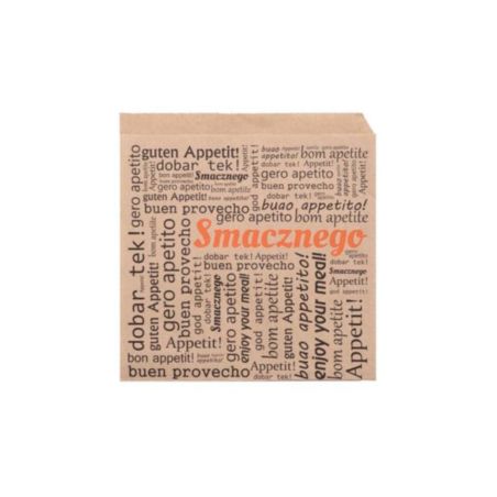 Torebka KEBAB 15 x 16  a`200 Smacznego