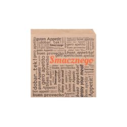 Torebka KEBAB 15 x 16  a`200 Smacznego