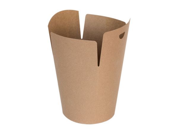 Kubek papierowy KEBAB BOX Kraft 750 ml  a`50