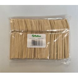 Widelec drewniany premium Bambus  17 cm a`100