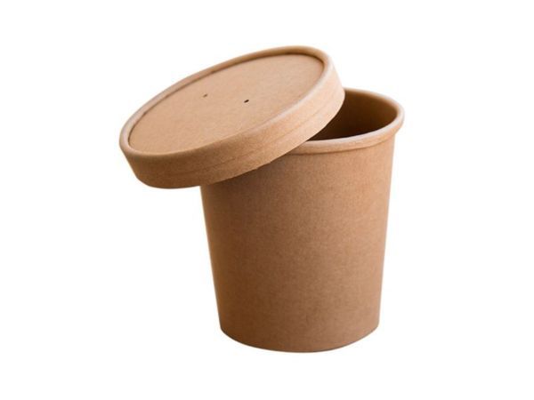 Pokrywka papierowa Kraft 26oz (770ml) a`25