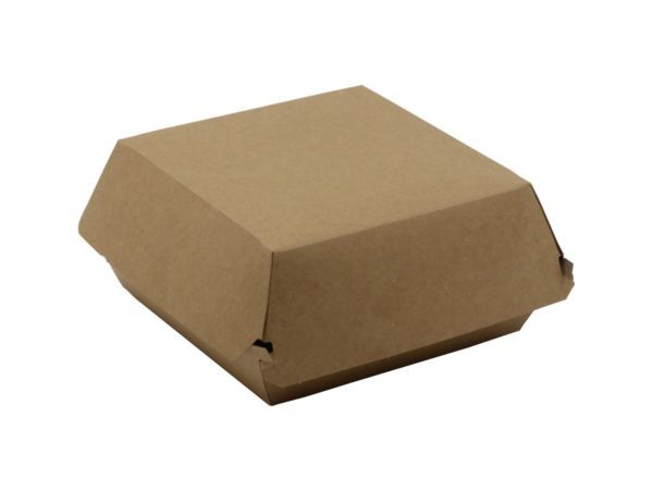 Burger Box BRĄZOWY  XL   115x115x75 a`50