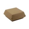Burger Box BRĄZOWY  XL   115x115x75 a`50