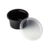 Pokrywka PP do sos. CZARNA 50ml 7100C  a`100